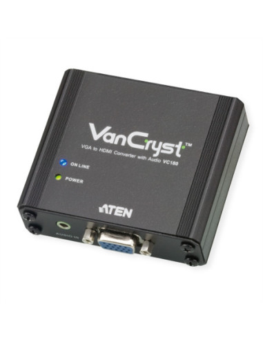 Konwerter audio/wideo ATEN VC180 VGA na HDMI