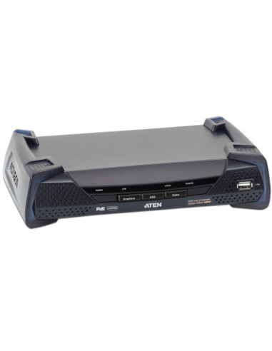 Przedłużacz KVM ATEN KE8952R 4K USB HDMI IP z odbiornikiem PoE