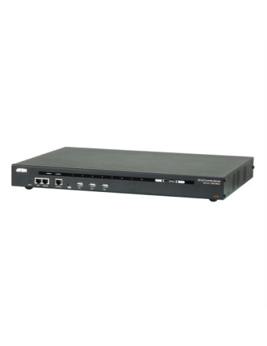 ATEN SN0108CO 8-portowy serwer konsoli szeregowej z podwójnym zasilaniem/LAN