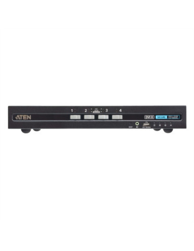 ATEN CS1184D4C 4-portowy przełącznik KVM USB DVI Secure z funkcją CAC