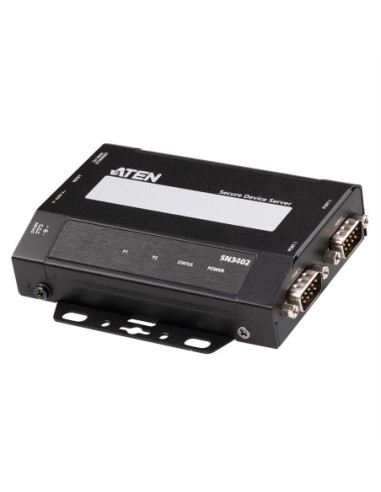 ATEN SN3402 2-portowy serwer urządzeń RS-232/422/485 Secure Device Server