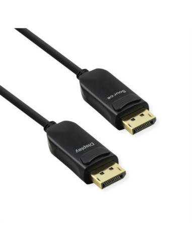 VALUE DisplayPort v1.4 Kabel (AOC), M/M, 20 m