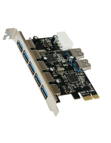 EXSYS EX-11087 Karta PCI-E USB 3.2 Gen1 5+2 porty