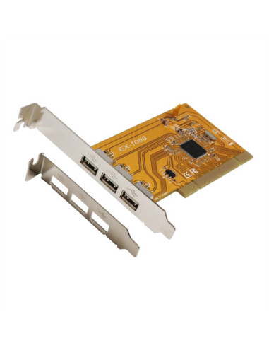 EXSYS EX-1083 Karta PCI USB 2.0 z 3 portami