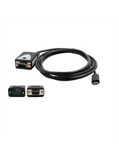 EXSYS EX-2346 Konwerter portu USB 2.0 na interfejs szeregowy 1S RS-422/485, kabel, FTDI, czarny, 1,8 m