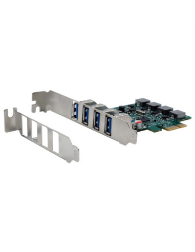 EXSYS EX-11194 4-portowa karta USB 3.2 Gen 1 PCIe