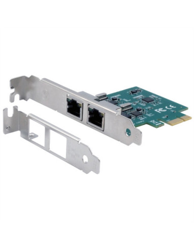 EXSYS EX-60102 2-portowa 1-gigabitowa karta sieciowa PCIe