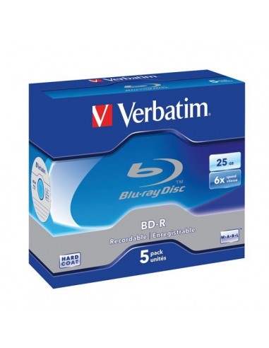 VERBATIM Blu-Ray Disc BD-R 25GB 5szt. 6x