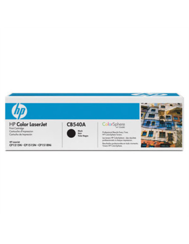 CB540A, czarny wkład drukujący HP Color LaserJet do HP LaserJet CP1215