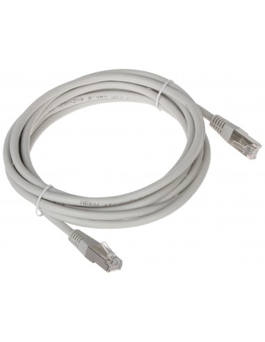 PATCHCORD RJ45/FTP6/3.0-GY 3.0 m