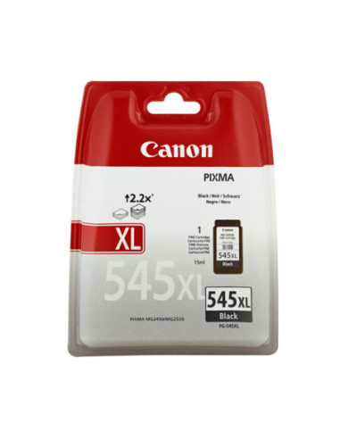 CANON PG-545XL, czarny pigmentowy pojemnik z tuszem do iP2850, MG2450, MG2550, MG2555, MG2950, MX495
