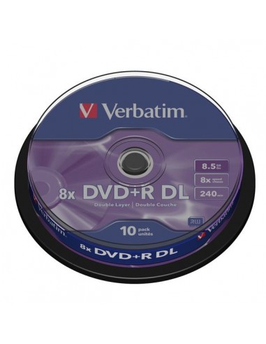 VERBATIM DVD+R DL 8,5GB cake 10szt.