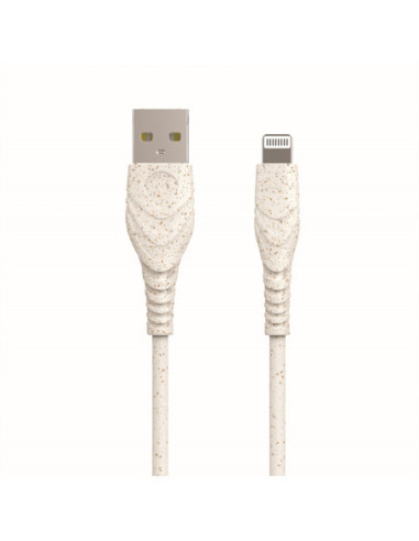 BIOnd Kabel USB-A / Lightning 2,4A Eco-friendly recykling 1,2 m