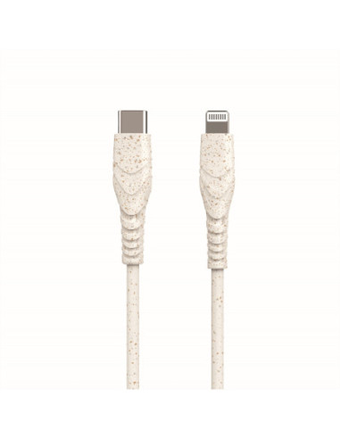 BIOnd Kabel USB-C / Lightning 3A Eco-friendly recykling 1,2m