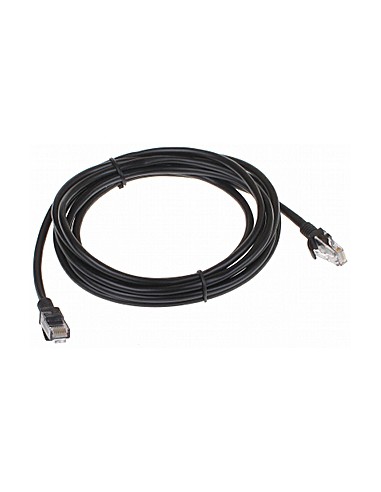 PATCHCORD RJ45/3.0-BLACK 3.0 m