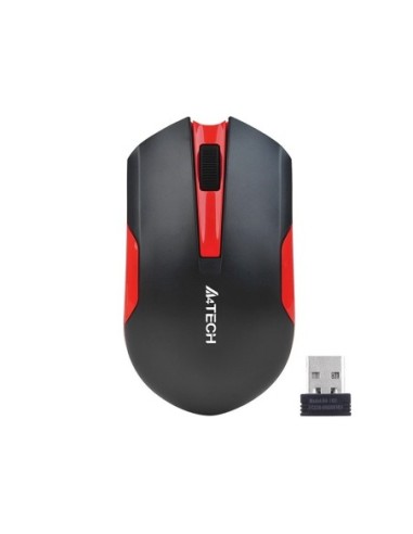 Mysz A4TECH V-TRACK G3-200N-1 Black+Red WRLS