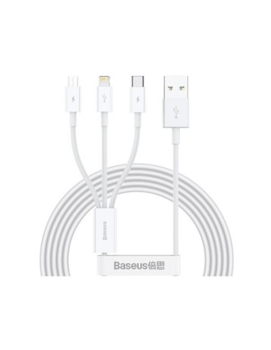 BASEUS Kabel USB 3w1 Superior Series