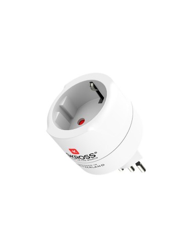 Adapter podróżny z Europy do Szwajcarii, Włoch i Brazylii