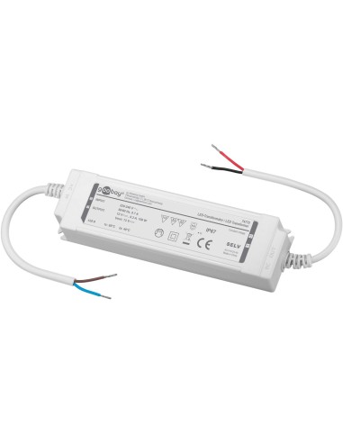 Transformator do LED 12 V (DC) (DC), 100 W, IP67