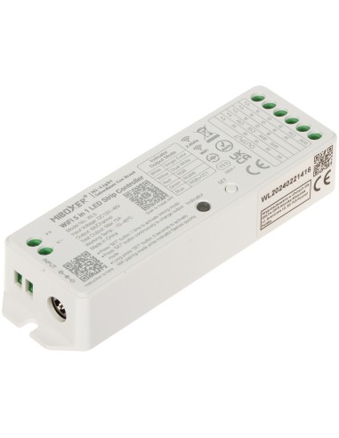 STEROWNIK OŚWIETLENIA LED WL5 Wi-Fi, 2.4 GHz, RGBCCT (RGBWW) 12 ... 48 V DC MiBOXER / Mi-Light