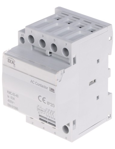 STYCZNIK MODUŁOWY KMC-63-40 63 A 400 V AC IDEAL