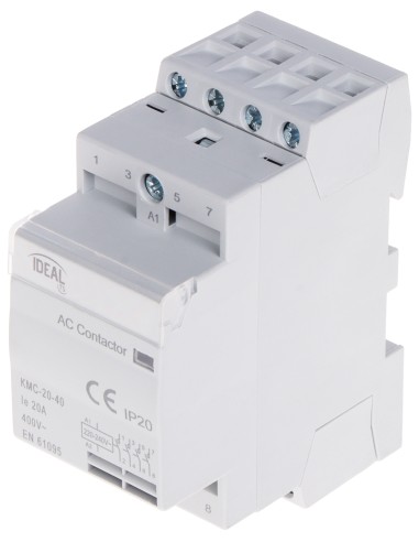 STYCZNIK MODUŁOWY KMC-20-40 20 A 400 V AC IDEAL