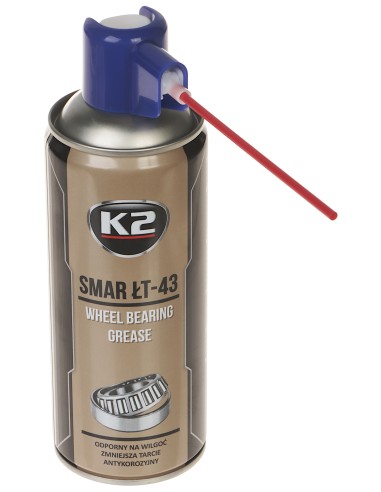 SMAR DO ŁOŻYSK ŁT-43 K2-LT-43/400 SPRAY 400 ml K2