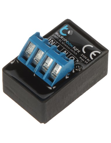 INTELIGENTNY PRZEŁĄCZNIK SWITCHBOX-LIGHT/BLEBOX Wi-Fi, 230 V AC