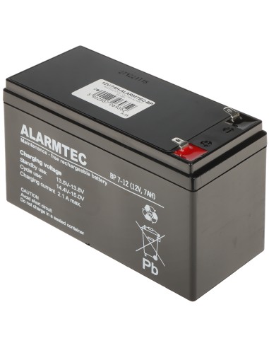 AKUMULATOR 12V/7AH-ALARMTEC-BP ALARMTEC