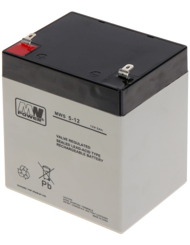 AKUMULATOR 12V/5AH-MWS