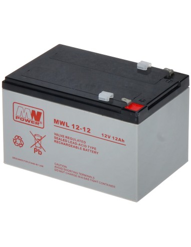 AKUMULATOR 12V/12AH-MWL