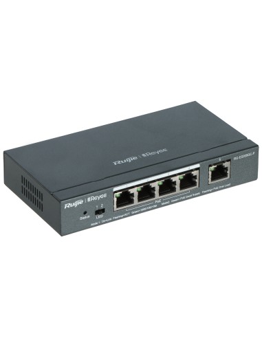 SWITCH POE RG-ES205GC-P 4-PORTOWY REYEE
