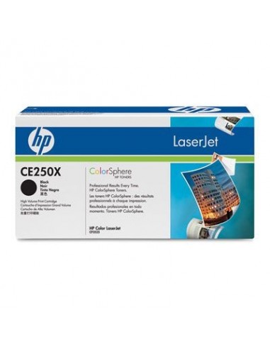 HP Toner CE250X Color LaserJet CM3530 czarny