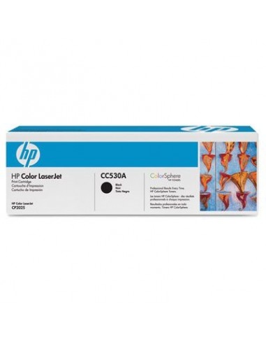 HP Toner CC530A Color LaserJet CP2025 czarny