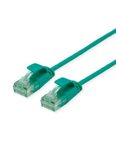 ROLINE RM UTP Data Center Patch Cord Cat.6A (Class EA), wąski, zielony, 0,3 m