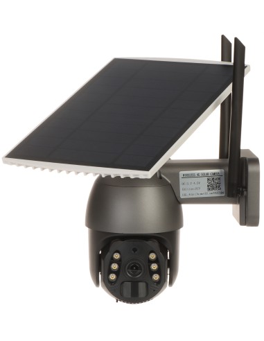 KAMERA SOLARNA IP, OBROTOWA ZEWNĘTRZNA APTI-W21S4G-TUYA-S2B Tuya Smart 4G/LTE - 3 Mpx 3.6 mm