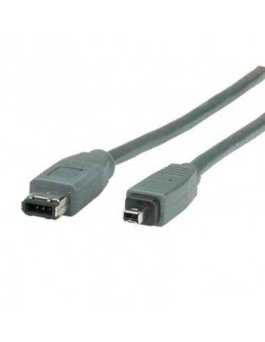 Roline Kabel FireWire IEEE1394a 6/4-pin A-B 1.8m