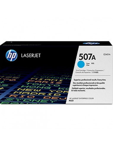 HP CE401A nr.507A Color LaserJet Enterprise 500 M551 cyjan