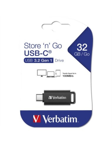 VERBATIM USB 3.2 Stick 32GB Retractable