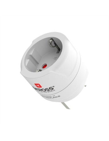 Adapter podróżny Skross z Europy do Wielkiej Brytanii, dla urządzeń 2- i 3-biegunowych