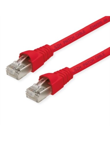 TELEGÄRTNER RJ45 Patch Cord S/FTP, Cat.6A, LSZH, czerwony, 20 m