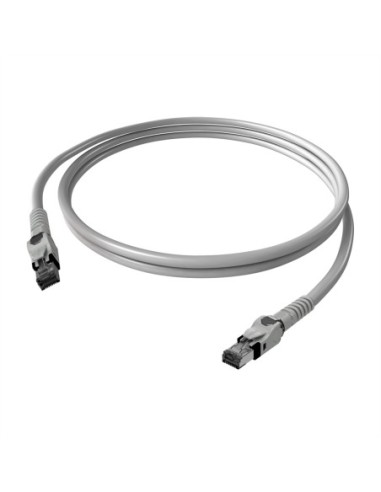 Kabel krosowy EasyLan VarioBoot Cat.6A, S/FTP, szary, 0,5 m
