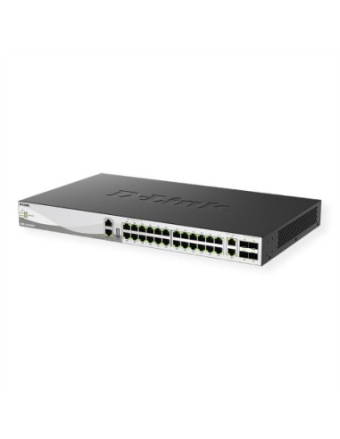 Przełącznik D-Link DMS-3130-30TS/E, wielogigabitowy stos warstwy 3