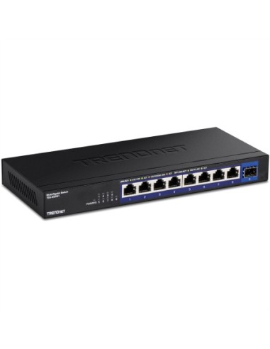 TRENDnet TEG-S5091 9-portowy, niezarządzalny przełącznik 2.5G z portem 10G SFP+