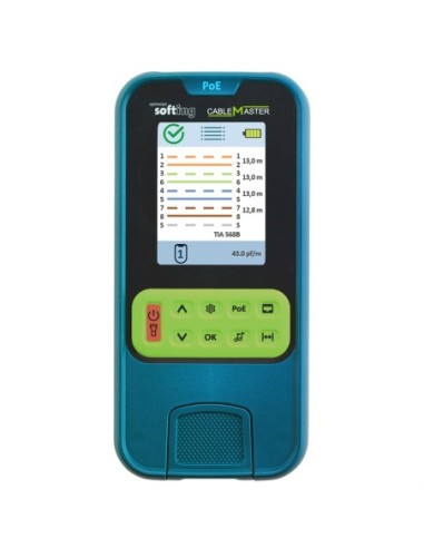 SOFTING Zestaw CableMaster PoE, okablowanie i tester PoE++