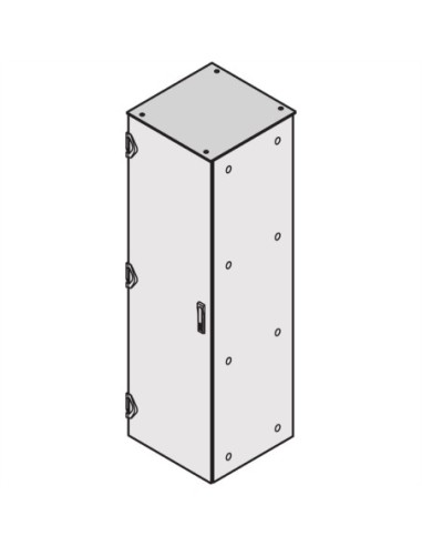 SCHROFF Varistar EMC i IP 55 Płaska pokrywa górna zamknięta, RAL 7021, 600W 900D
