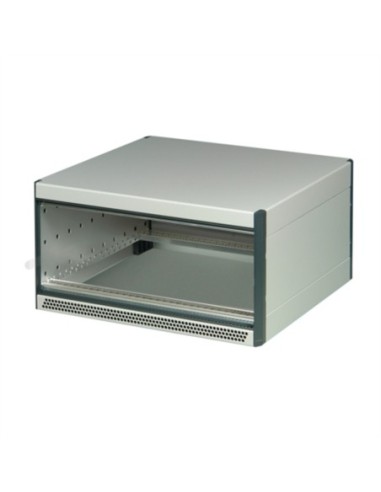 Obudowa biurkowa SCHROFF RatiopacPRO AIR, ekranowanie z możliwością doposażenia, przednie wykończenie, 3/4 U, 84 HP, 495 mm