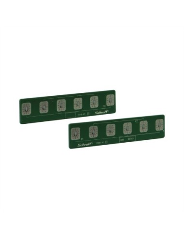 SCHROFF CPCI Serial Power Adapter Board, 3 x V1, 3 x V2, 122121