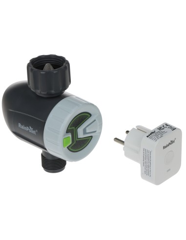 INTELIGENTNY ZAWÓR DO SYSTEMU NAWADNIANIA Z BRAMKĄ WIFI TTV102B+TWG009BW Tuya Smart RainPoint