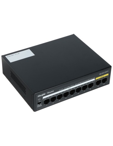 SWITCH POE RG-ES110F-P 8-PORTOWY REYEE